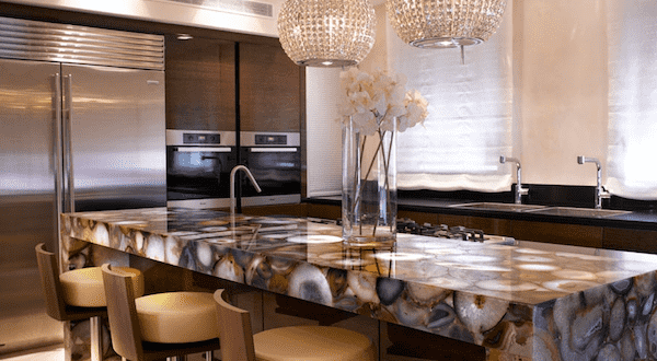 Blaty kuchenne, łazienkowe z onyksu - Carrara Poznań