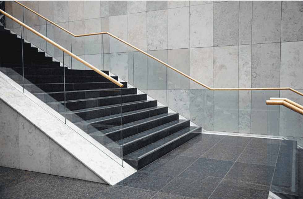 Schody bazaltowe - Carrara Poznań